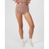 Weworewhat Fold-over Short In Brown
