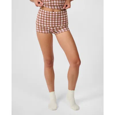 Weworewhat Fold-over Short In Brown