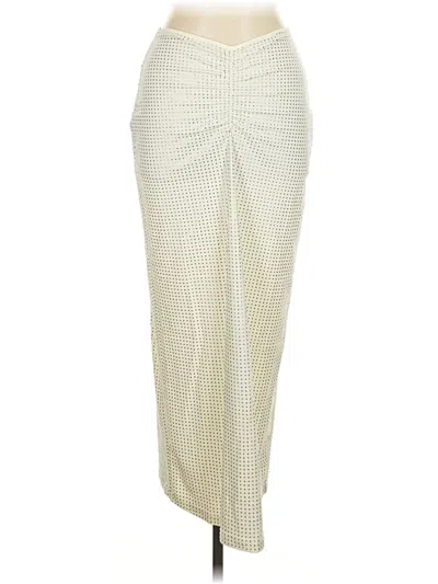 Weworewhat Formal Skirt In White