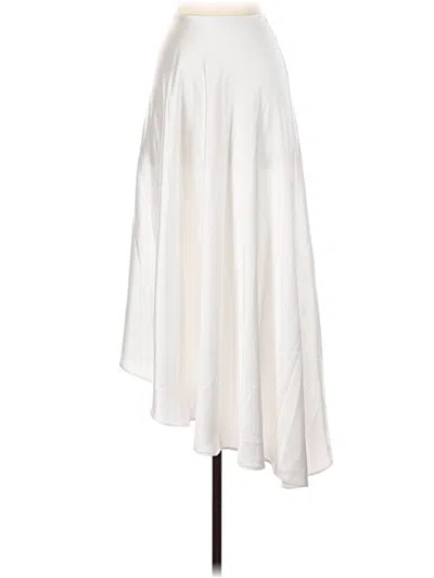 Pre-owned Weworewhat Formal Skirt In White