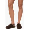 Weworewhat Fur Slipper In Chestnut