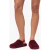 Weworewhat Fur Slipper In Rouge