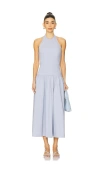 Weworewhat Halter Corset Midi Dress