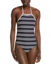 Weworewhat Halter One Piece Swimsuit