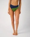 Weworewhat High Rise Colorblock Bottom In Multi