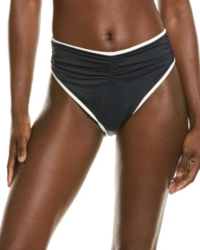 Weworewhat High-rise Ruched Bikini Bottom