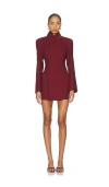 Weworewhat Hour Glass Blazer Jacket In Burgundy