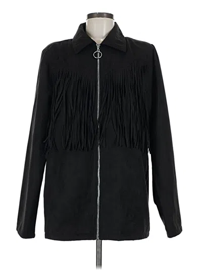 Pre-owned Weworewhat Jacket In Black