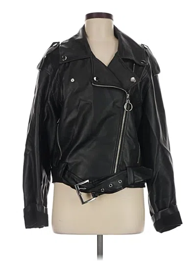 Pre-owned Weworewhat Jacket In Black
