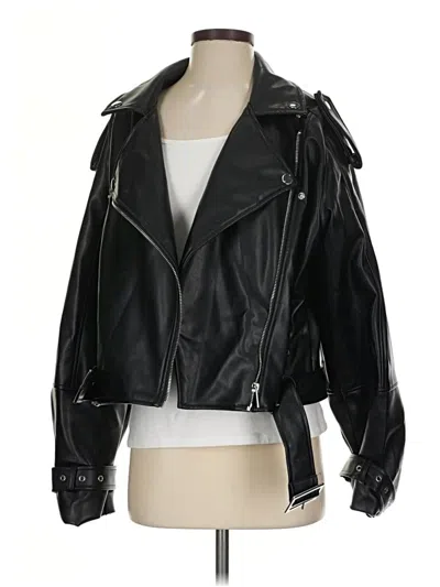 Pre-owned Weworewhat Jacket In Black