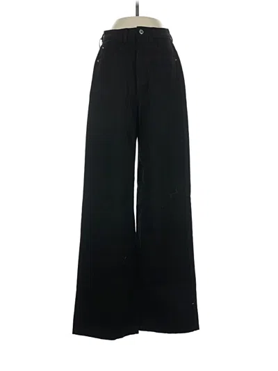 Pre-owned Weworewhat Jeans In Black