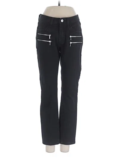 Pre-owned Weworewhat Jeans In Black