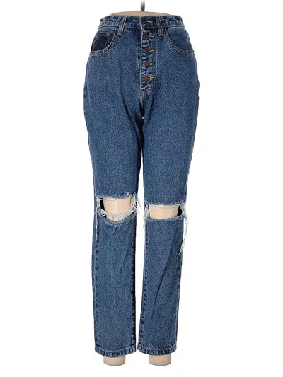 Pre-owned Weworewhat Jeans In Blue