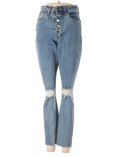 Pre-owned Weworewhat Jeans In Blue