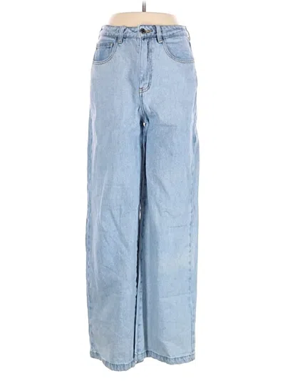 Pre-owned Weworewhat Jeans In Blue