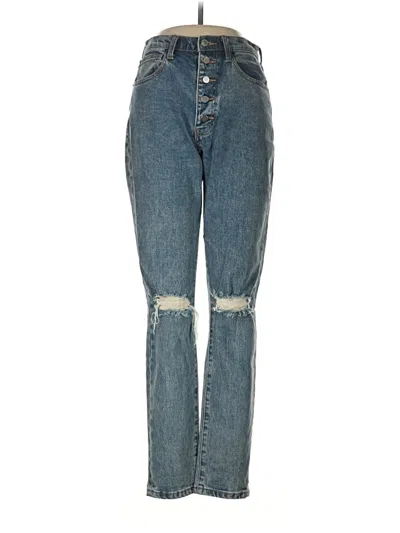 Pre-owned Weworewhat Jeans In Blue