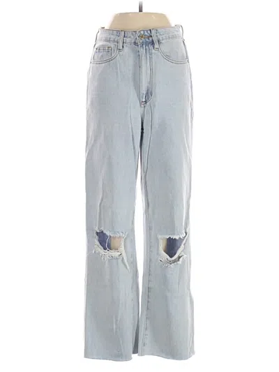 Pre-owned Weworewhat Jeans In Blue