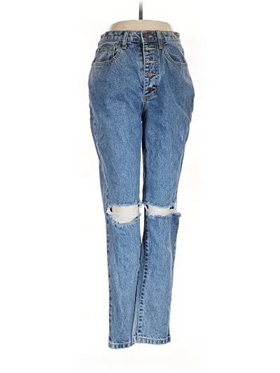 Pre-owned Weworewhat Jeans In Blue
