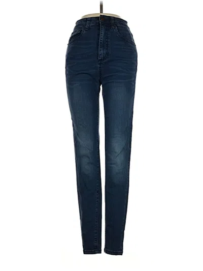 Pre-owned Weworewhat Jeans In Blue