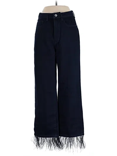 Pre-owned Weworewhat Jeans In Blue