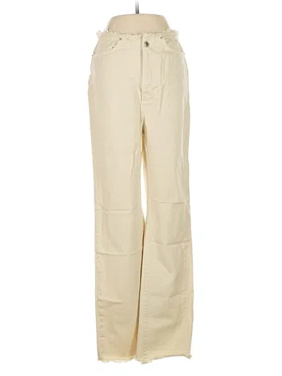 Pre-owned Weworewhat Jeans In White