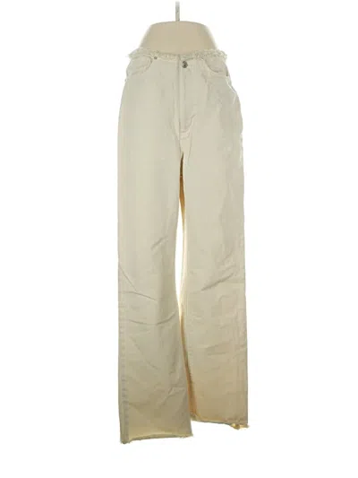 Pre-owned Weworewhat Jeans In White