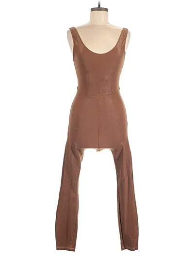 Pre-owned Weworewhat Jumpsuit In Brown
