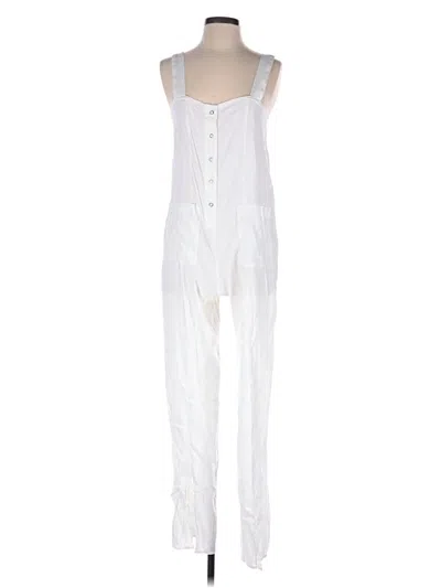 Pre-owned Weworewhat Jumpsuit In White