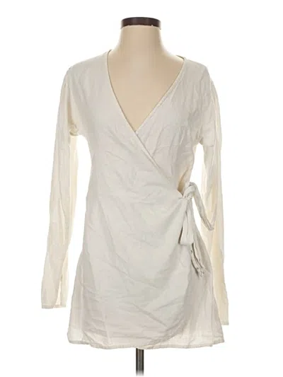 Pre-owned Weworewhat Kimono In White