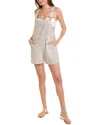 WEWOREWHAT WEWOREWHAT LINEN-BLEND SHORT OVERALL