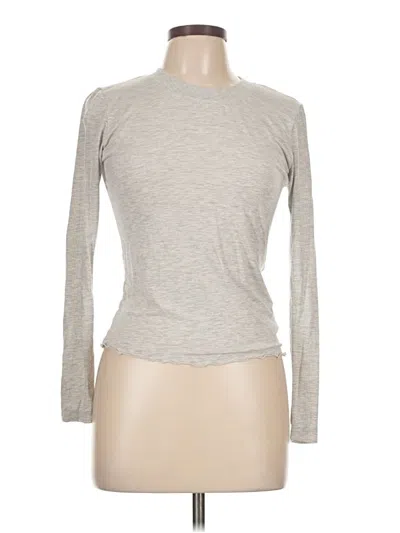 Pre-owned Weworewhat Long Sleeve T-shirt In Gray