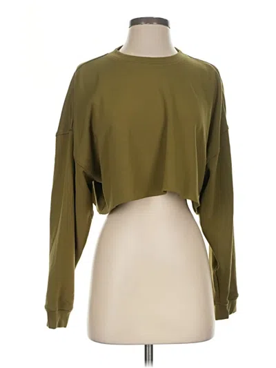 Pre-owned Weworewhat Long Sleeve T-shirt In Green