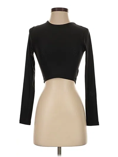 Pre-owned Weworewhat Long Sleeve Turtleneck In Black