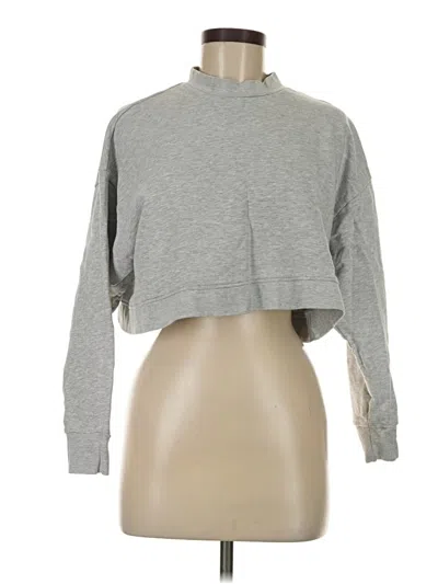 Pre-owned Weworewhat Long Sleeve Turtleneck In Gray