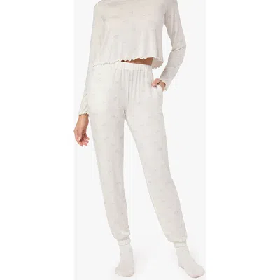 Weworewhat Low Rise Joggers In Ivory