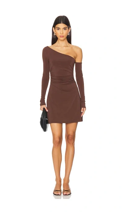 Weworewhat Mini Dress In Brown