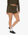 Weworewhat Mini Sweater Skort In Dark Grey