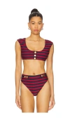 Weworewhat Off Shoulder Bikini Top