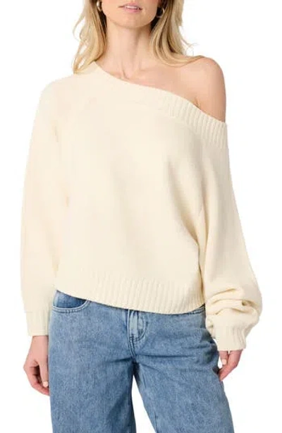 Weworewhat Off The Shoulder Sweater In White