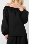 Weworewhat Off The Shoulder Top In Black