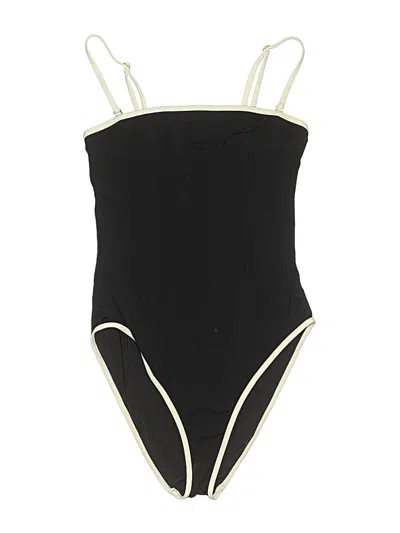 Pre-owned Weworewhat One Piece Swimsuit In Black