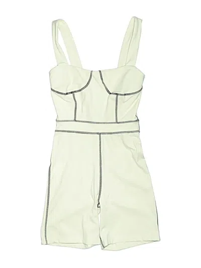 Pre-owned Weworewhat One Piece Swimsuit In Ivory