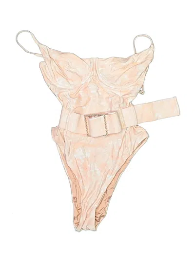Pre-owned Weworewhat One Piece Swimsuit In Pink