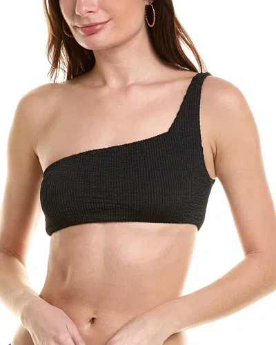 Weworewhat One Shoulder Top In Black