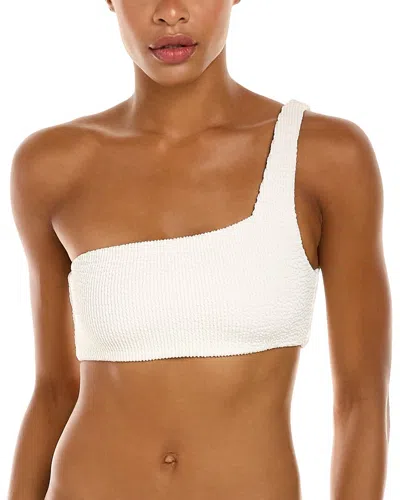 Weworewhat One Shoulder Top In White