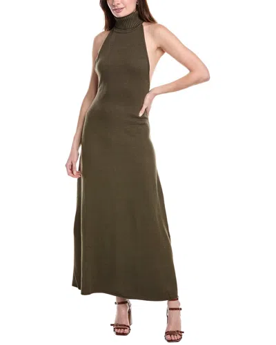 WEWOREWHAT WEWOREWHAT OPEN BACK HALTER MAXI DRESS