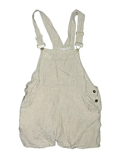 Pre-owned Weworewhat Overall Shorts In Tan