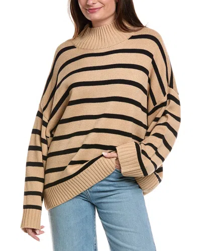 Weworewhat Oversized Funnel Neck Sweater In Multi
