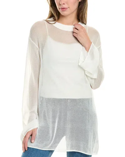 Weworewhat Oversized Knit Sweater In White