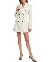 WEWOREWHAT WEWOREWHAT PEPLUM BLAZER MINI DRESS